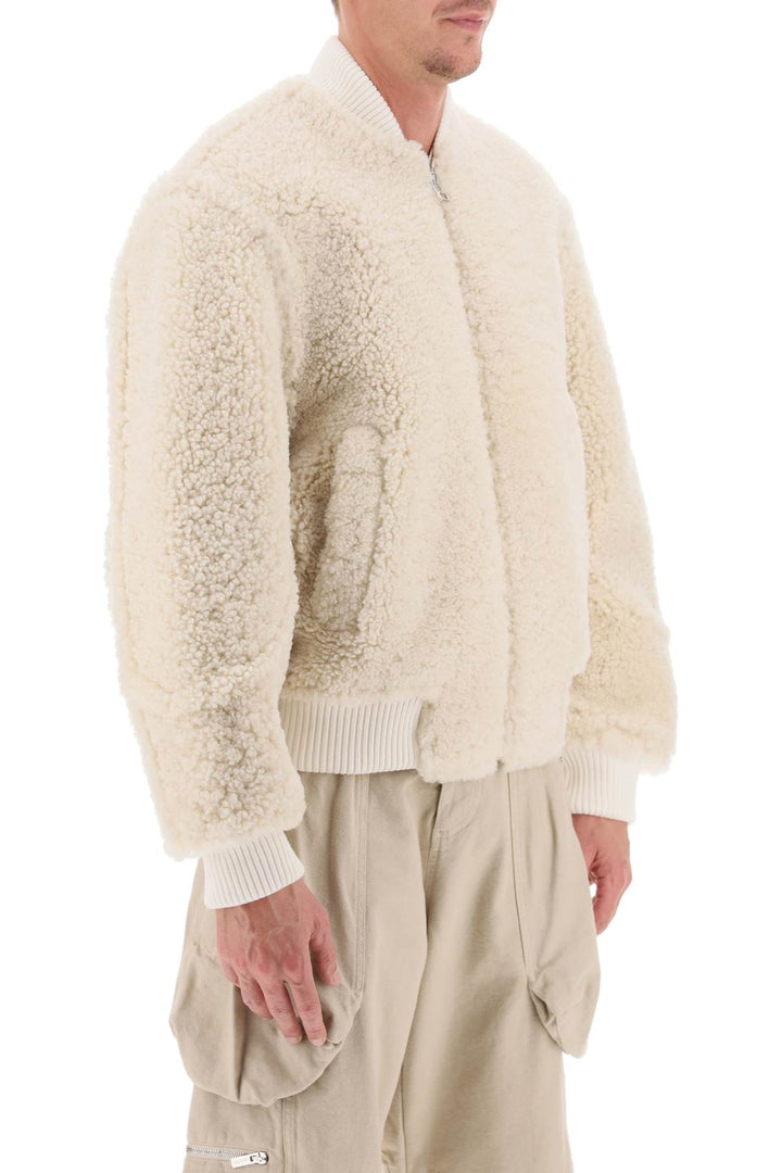 Le Blouson Pilou Shearling Bomber Jacket