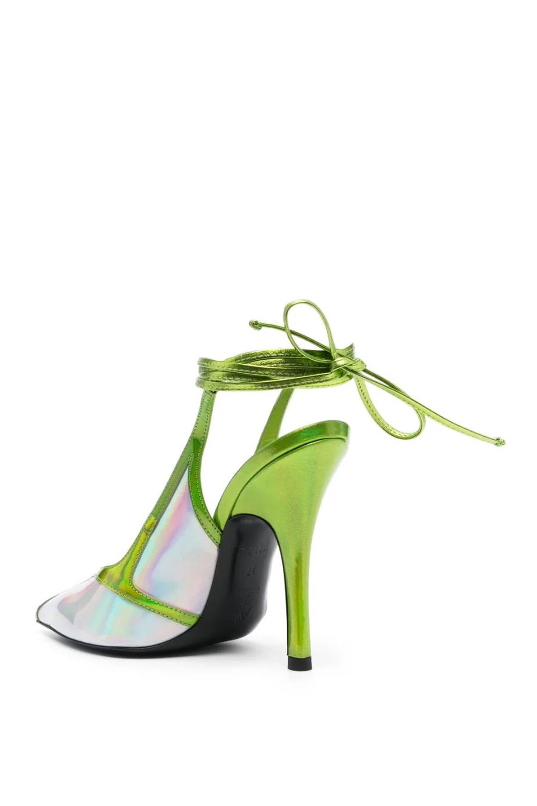 'Venus Chrome' Slingback Pumps