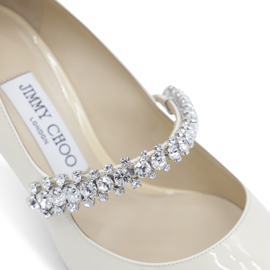 Jimmy Choo With Heel - LINEN | 23d5747cdf29ff2d80cfa5fbe8f1a781601fced2