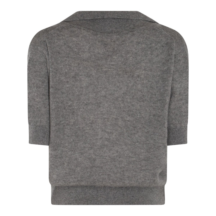 Khaite T-shirts and Polos - WARM GREY | 6986500aa708f914ea55dca44d187851ed3b521c