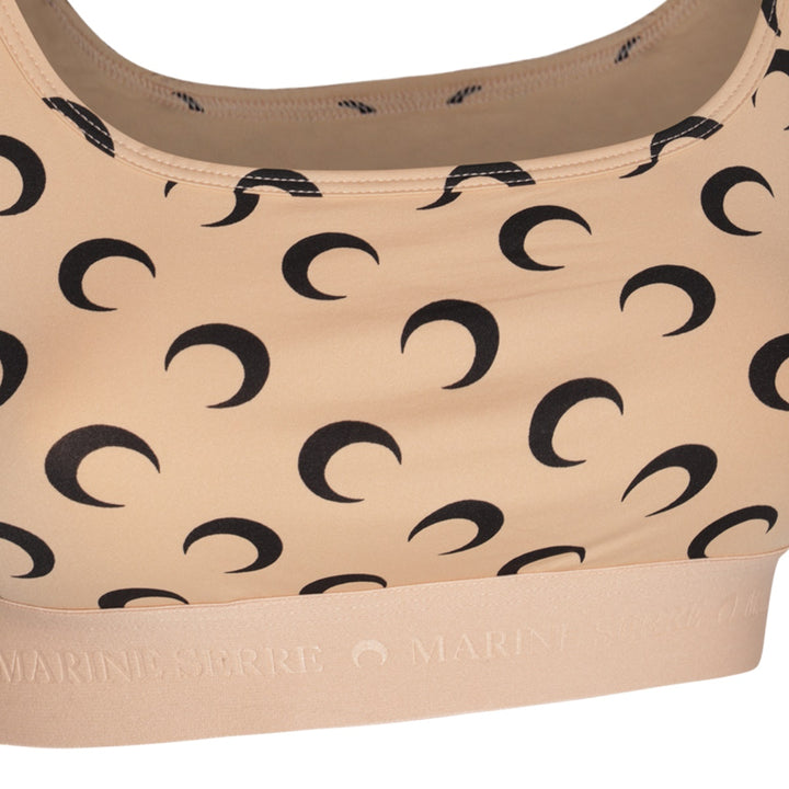 Marine Serre Top - Brown | 006abc473a848c8a0ae23d9b06f724d7e006a7ee