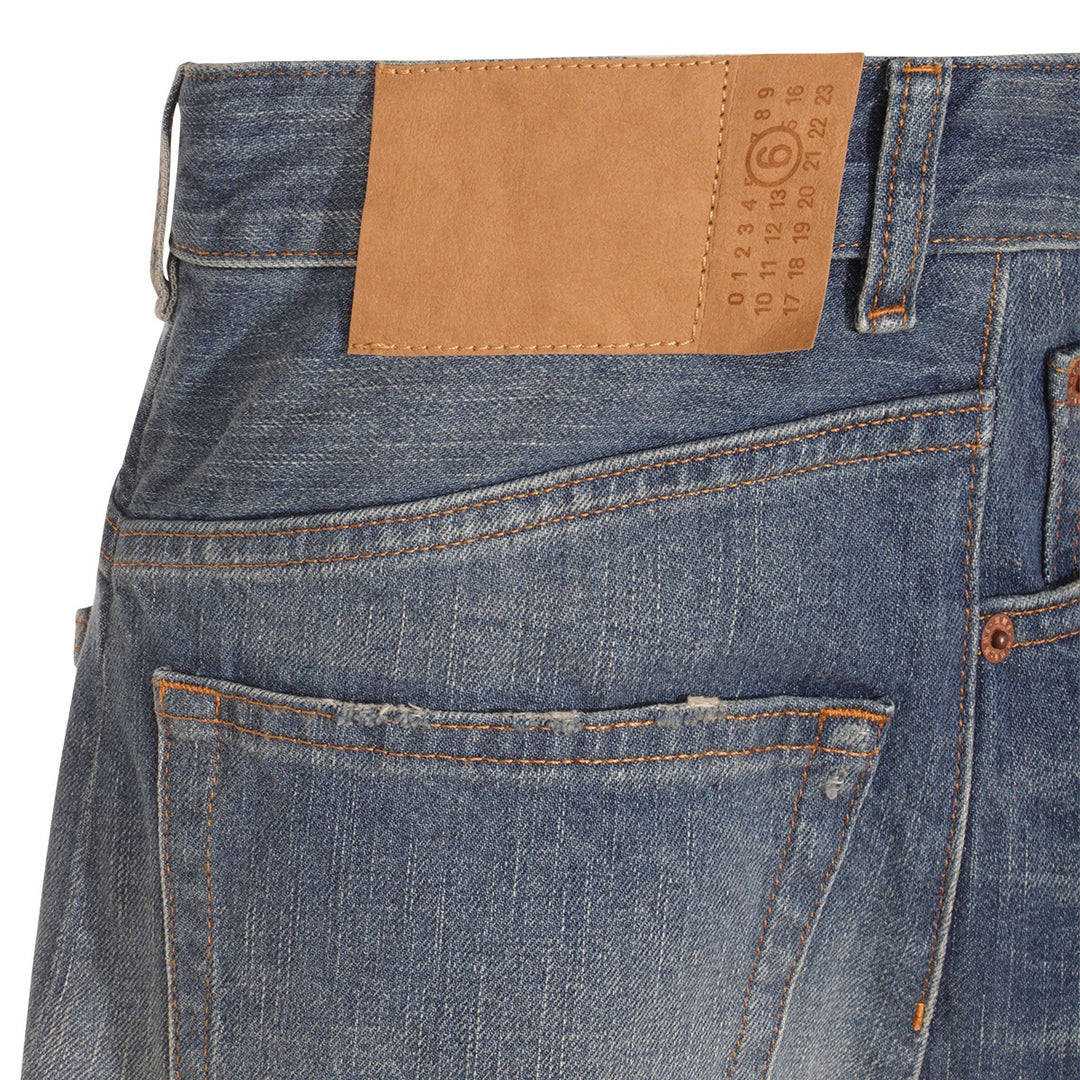 Mm6 Maison Margiela Jeans - MEDIUM BLUE | 873af7fbfc6d854970975930d4e882fa42781e59