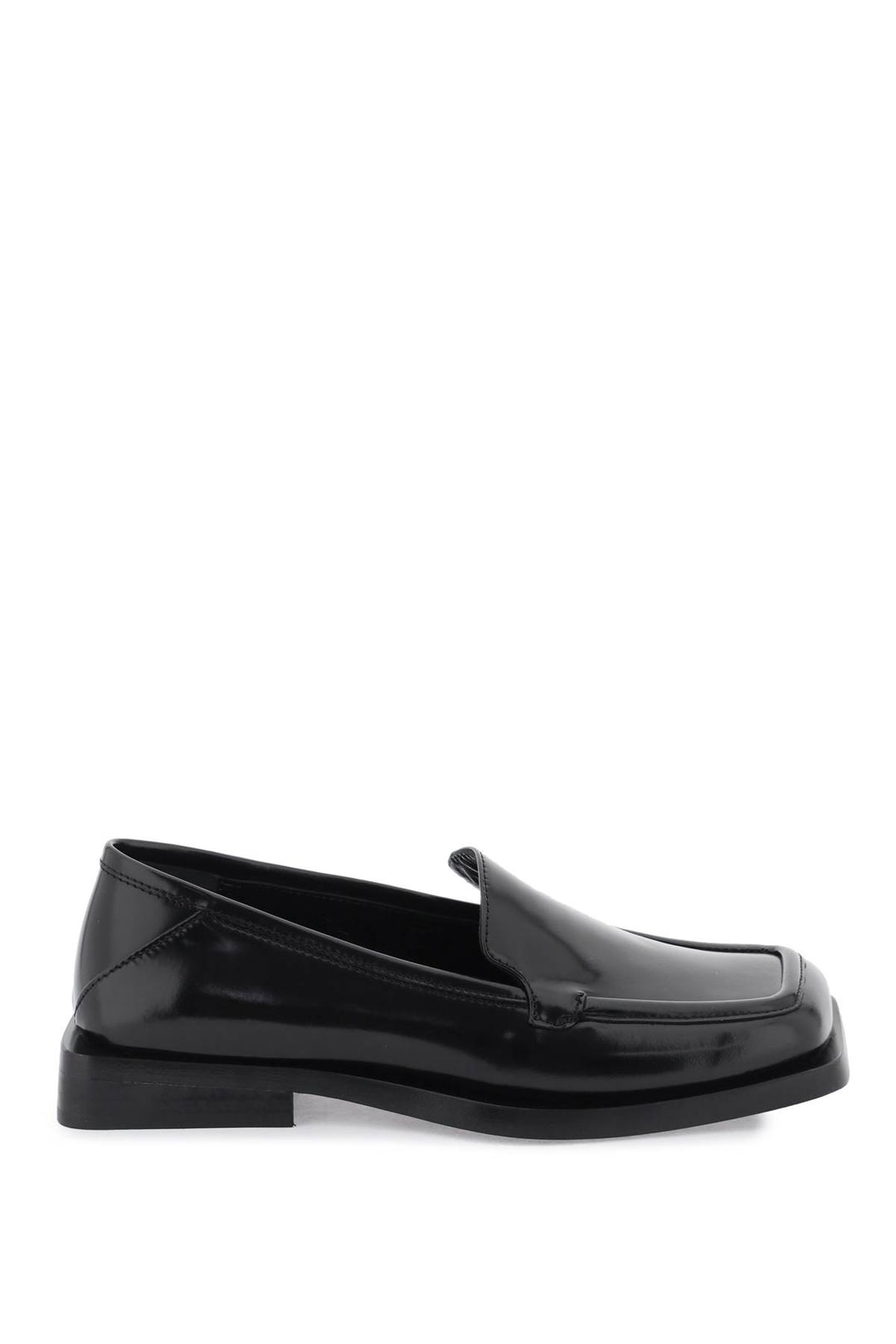 Brushed Leather 'Micol' Loafers