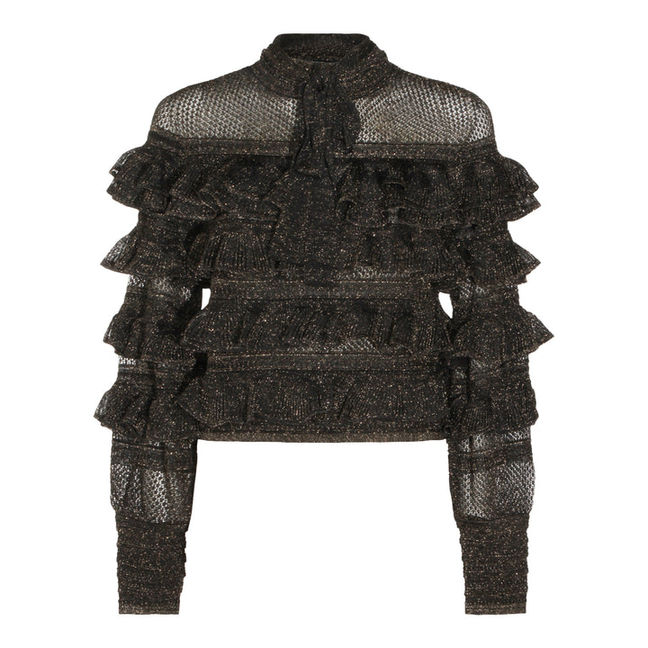 Zimmermann Top - METALLIC BLACK | 6af1b5f7b11b49549b6195dfd54b4dc29d8f4fca