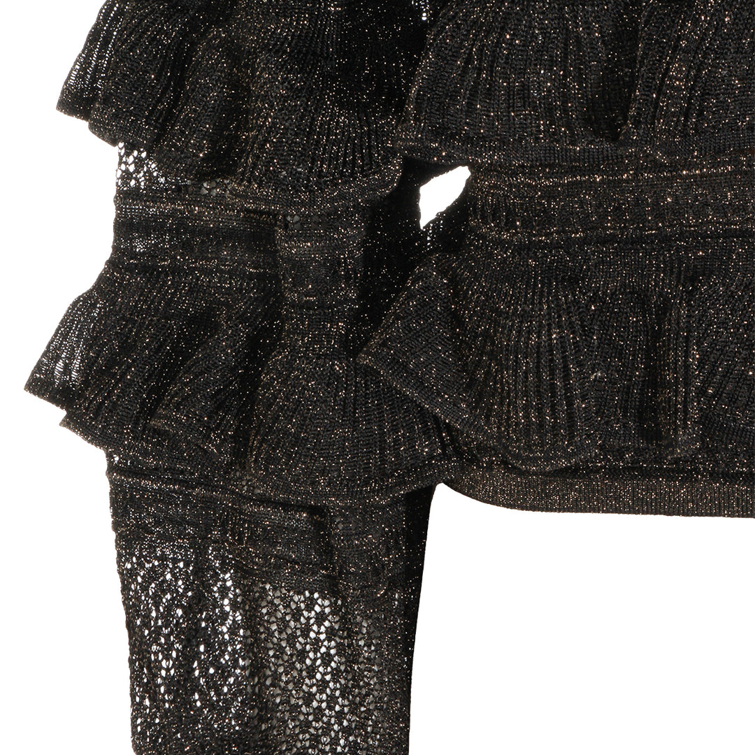 Zimmermann Top - METALLIC BLACK | 305215911ce3d2cb058470e9778757ebeba7b569