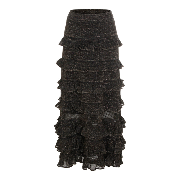Zimmermann Skirts - METALLIC BLACK | 69af7211722243951e0cb1531d4cedeeda2a33bc