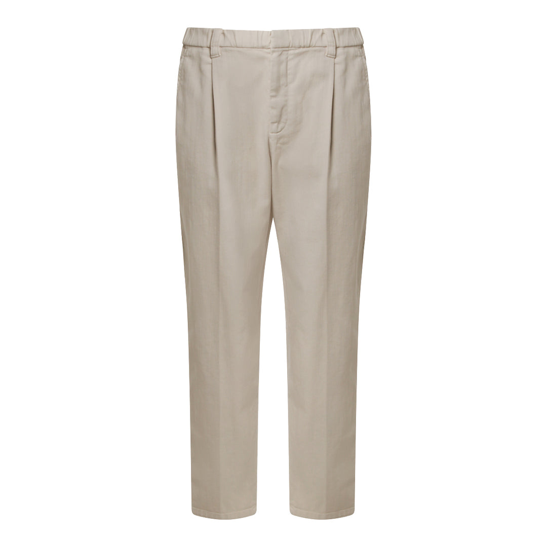 Brunello Cucinelli Trousers - WARM WHITE | a82521129ecce740cffb7bf3bdced7df0d4eda2c