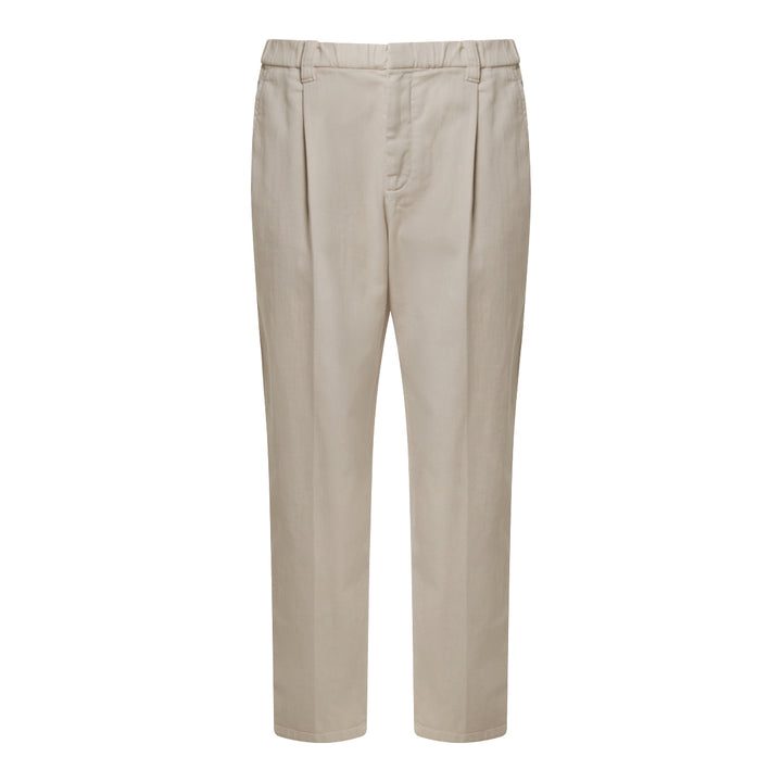 Brunello Cucinelli Trousers - WARM WHITE | a82521129ecce740cffb7bf3bdced7df0d4eda2c