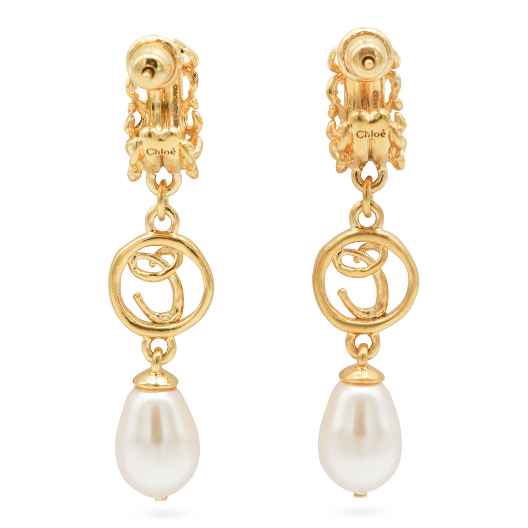 Chloè Bijoux - GOLD/PEARLY | 6494efb504e01f9a799e58654ee7bf4ec5d54ce7
