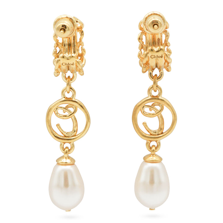 Chloè Bijoux - GOLD/PEARLY | 6494efb504e01f9a799e58654ee7bf4ec5d54ce7