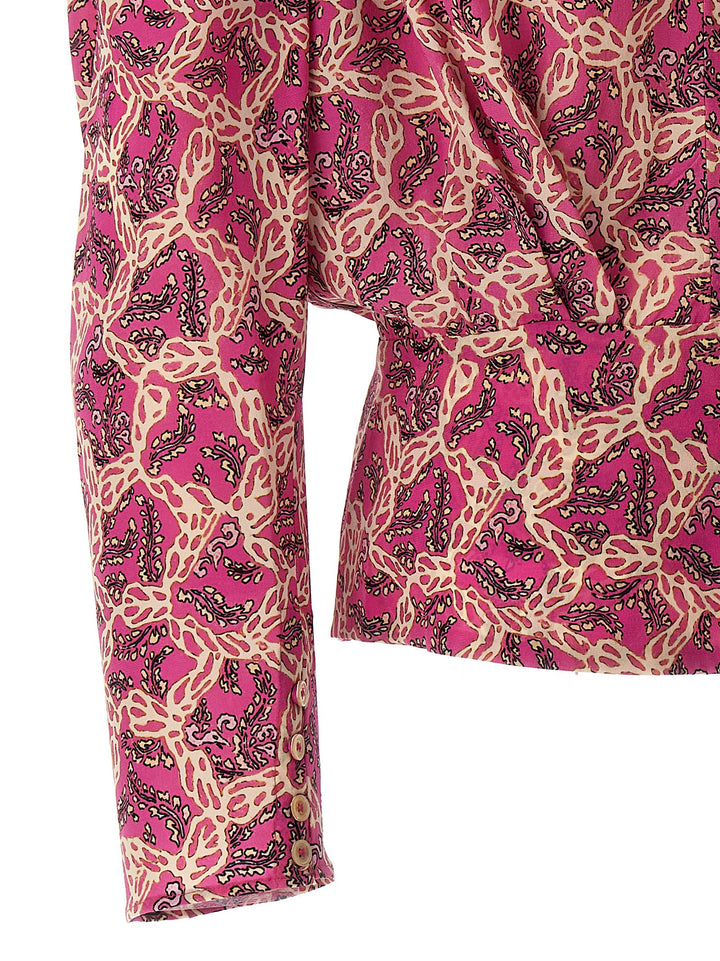 Isabel Marant Zagra Shirt and Blouse - Fuchsia | 874aef26b3f1635aa4b9df2368dc9a16e177002e