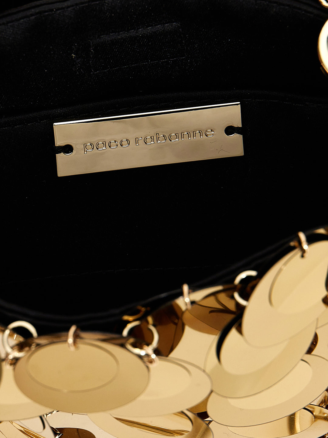 Paco Rabanne Sparkle Nano Hand Bags - Gold | 9bf2551c546412b17408036351c5be9568cfdb64