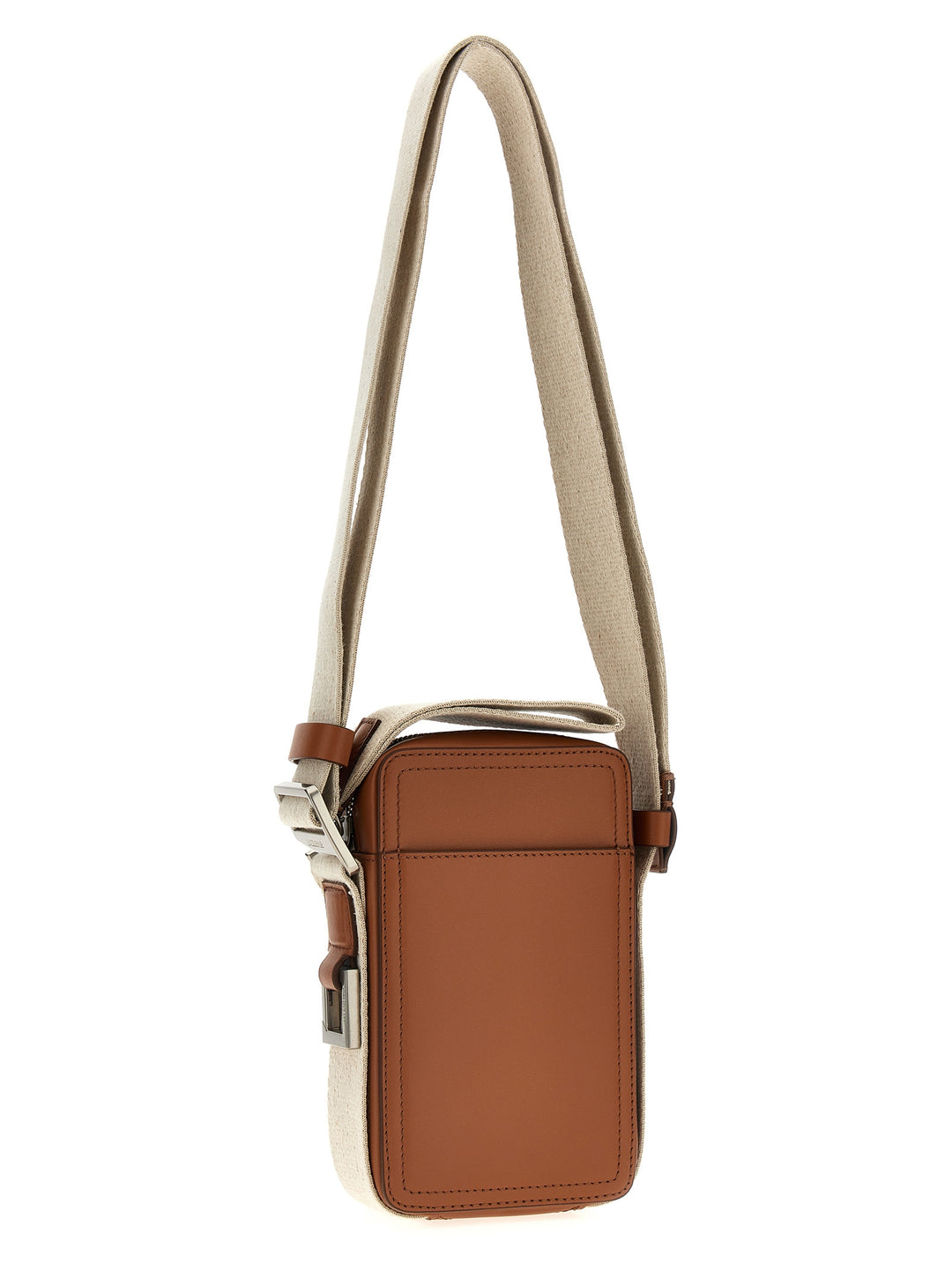 Le Cuerda Vertical Crossbody Bags Brown