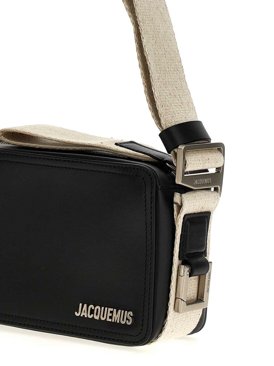 Le Cuerda Horizontal Crossbody Bags Black