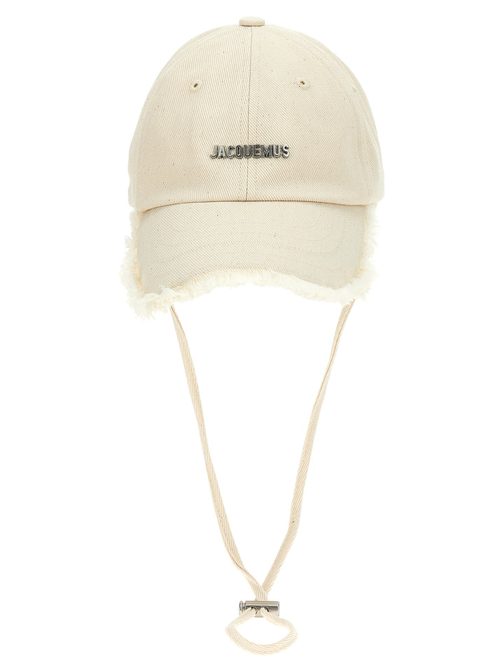 Jacquemus La Casquette Artichaut Hats - White | 063c63fdf52035f00e872636bea7b6e14cc23376