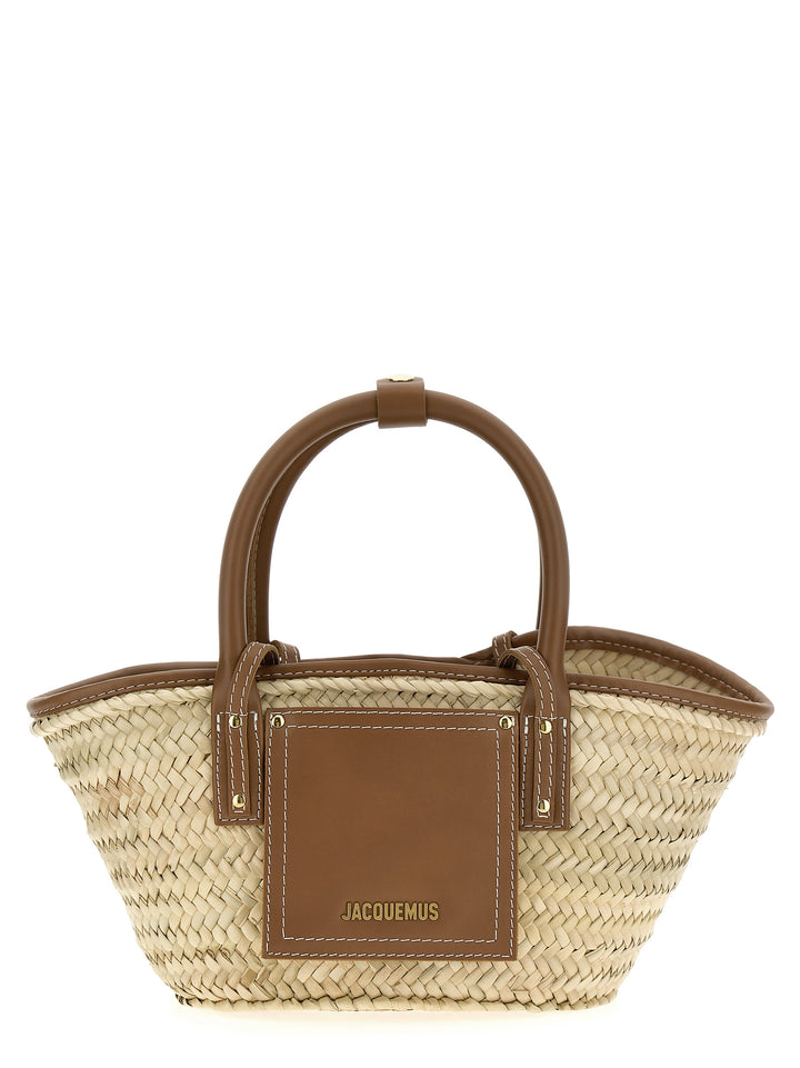 Jacquemus Le Petit Panier Soli Tote Bag - Brown | f0440924fa62ff1f14219225032c87172e9f5d7d