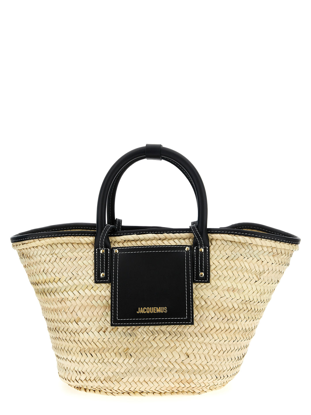 Jacquemus Le Panier Soli Tote Bag - Black | 965d617eb29d25f609a5eb5651e051343ca14d78