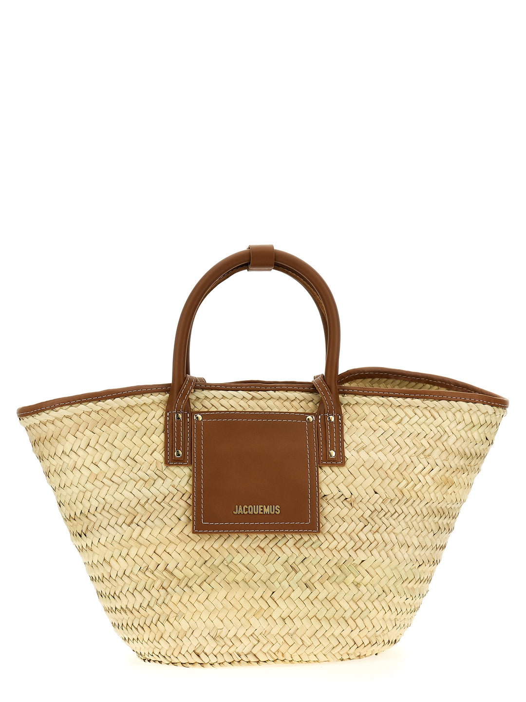 Jacquemus Le Panier Soli Tote Bag - Brown | 1a28f73c373462f63d6877d4395c50016229f3e5