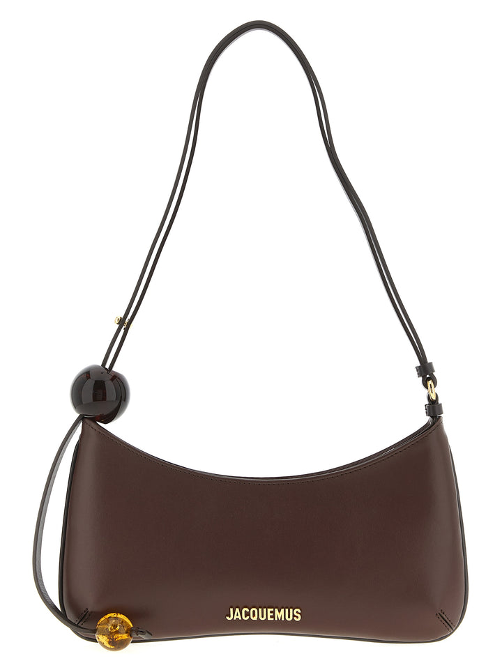 Jacquemus Le Bisou Perle Shoulder Bags - Brown | b29bfe7401df0bf8aec86289b07dd94512d25e65