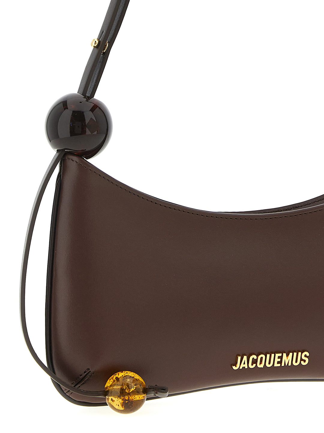 Jacquemus Le Bisou Perle Shoulder Bags - Brown | cae30296d3b2daaab26fa1577139413aa1e2a339