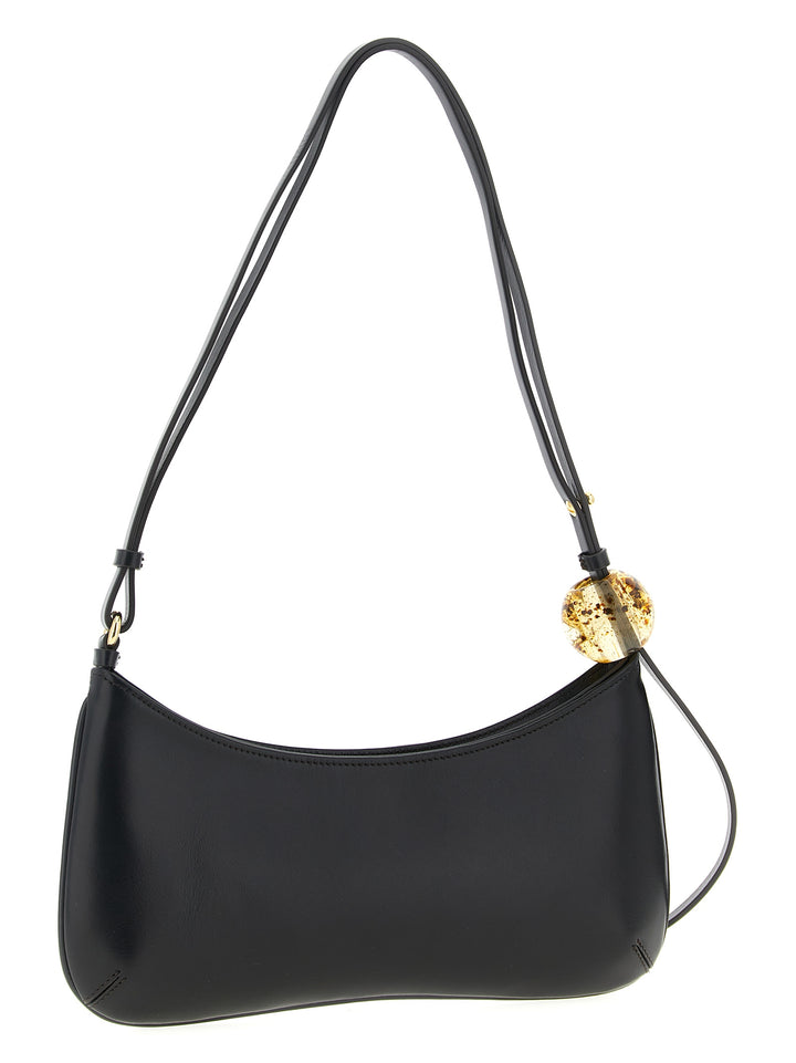 Jacquemus Le Bisou Perle Shoulder Bags - Black | 29a3d2cc1e255e58faa18cfba86af120f3706320