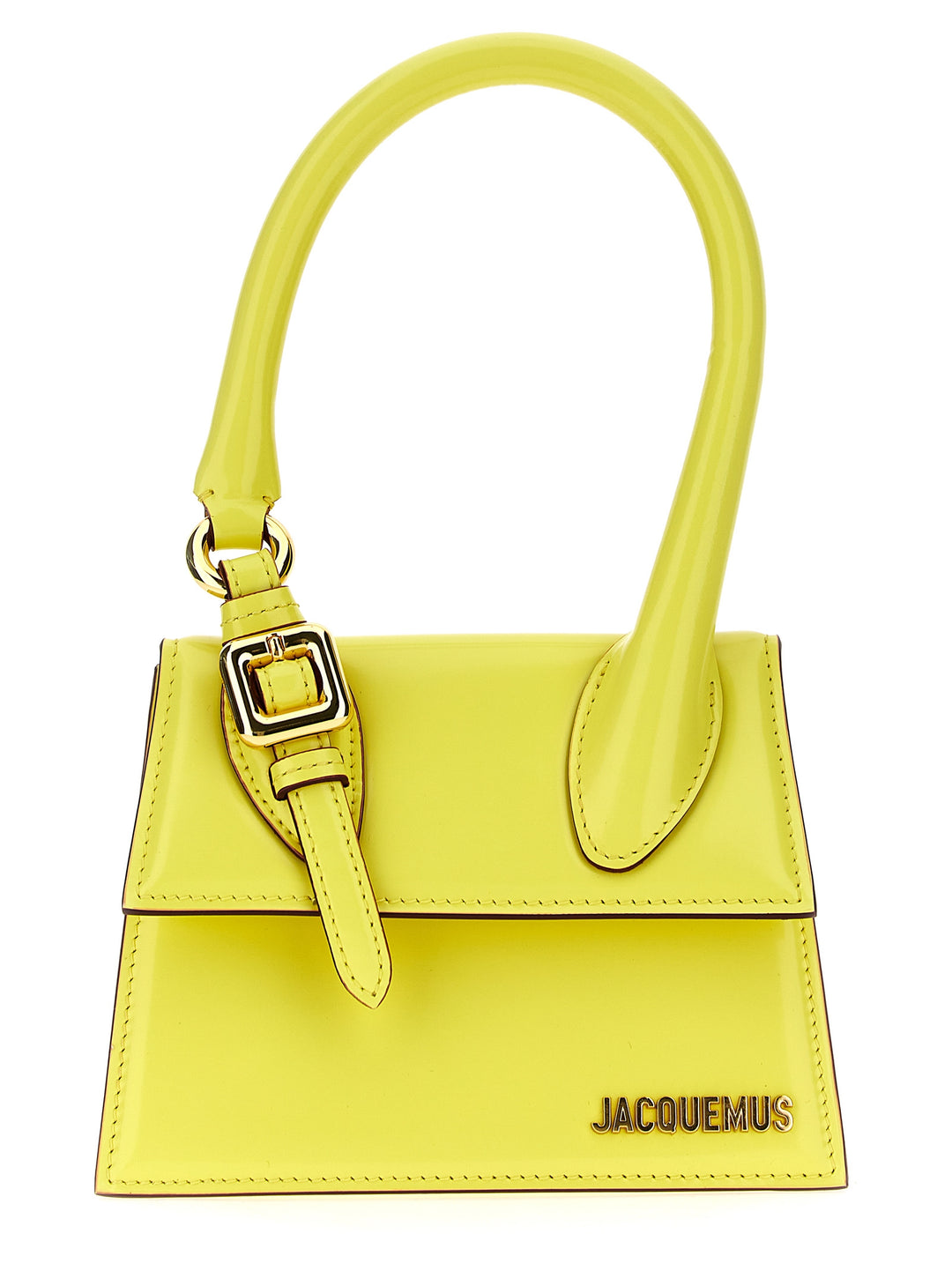 Le Chiquito Moyen Boucle Hand Bags Yellow