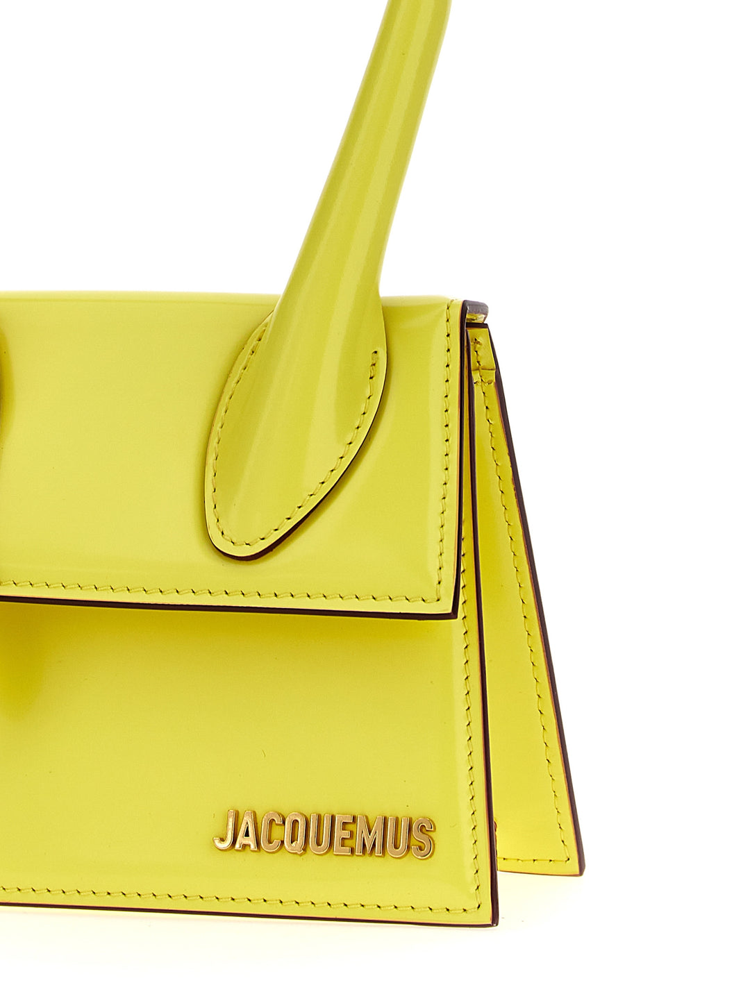 Le Chiquito Moyen Boucle Hand Bags Yellow