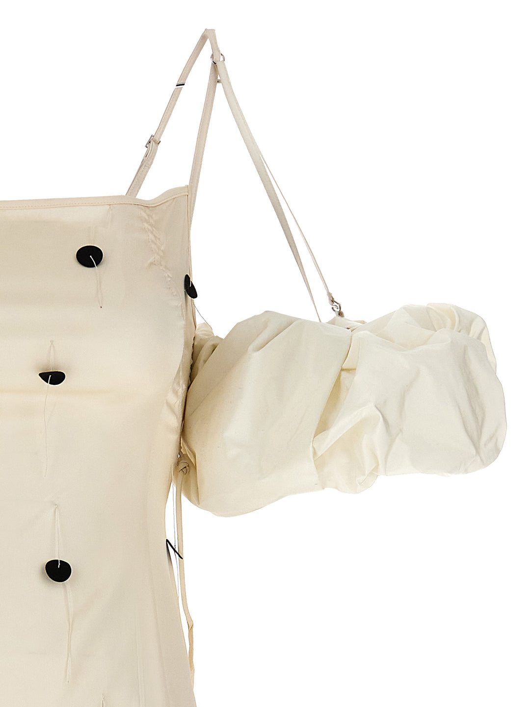 Jacquemus La Robe Chouchou Dresses - White/Black | 351f0be870eaa634acce28424e898789c39a0990