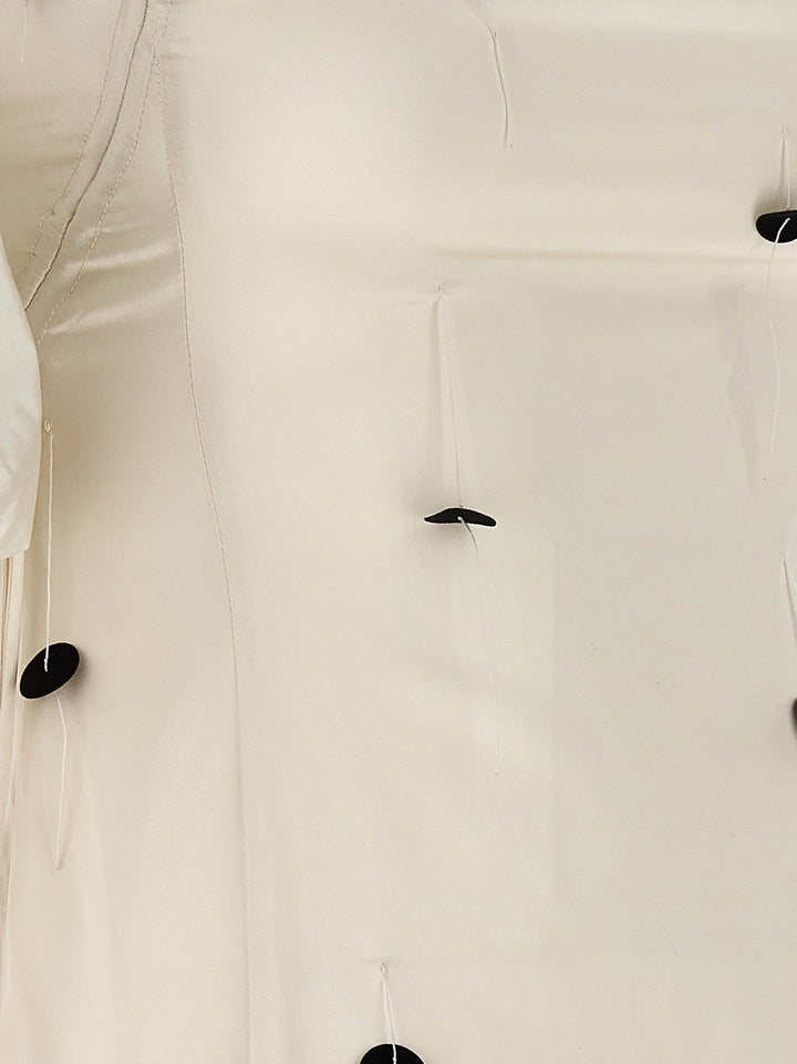 Jacquemus La Robe Chouchou Dresses - White/Black | 63c5ed0f459ed1002aa0fc4350134e2648819adf