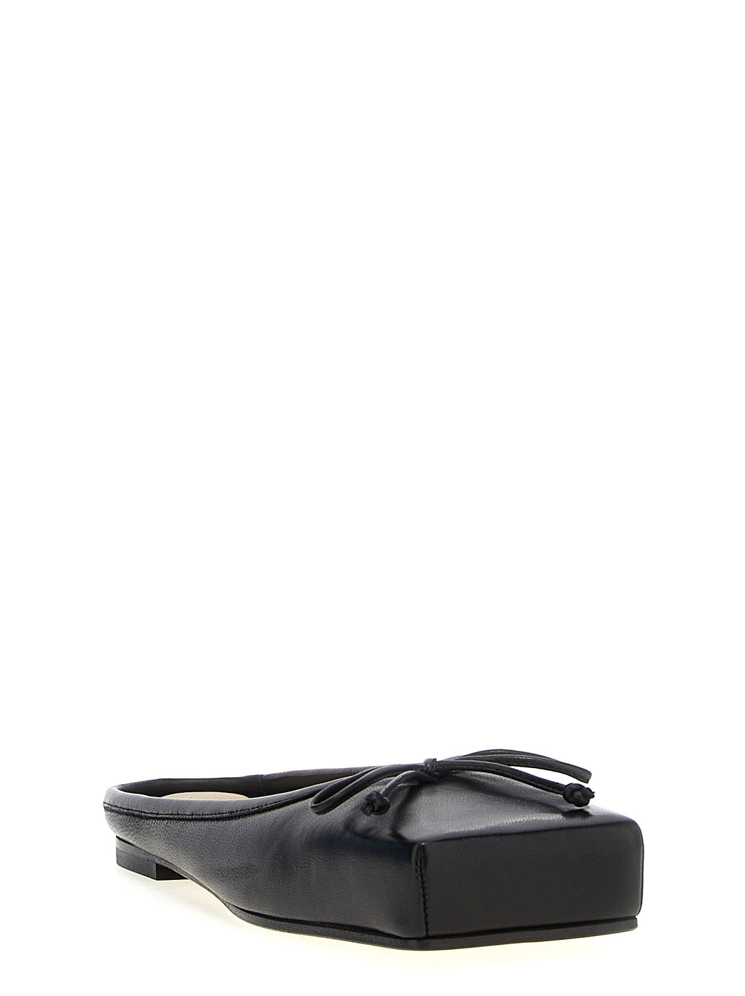 Les Mules Plates Ballet Flat Shoes Black