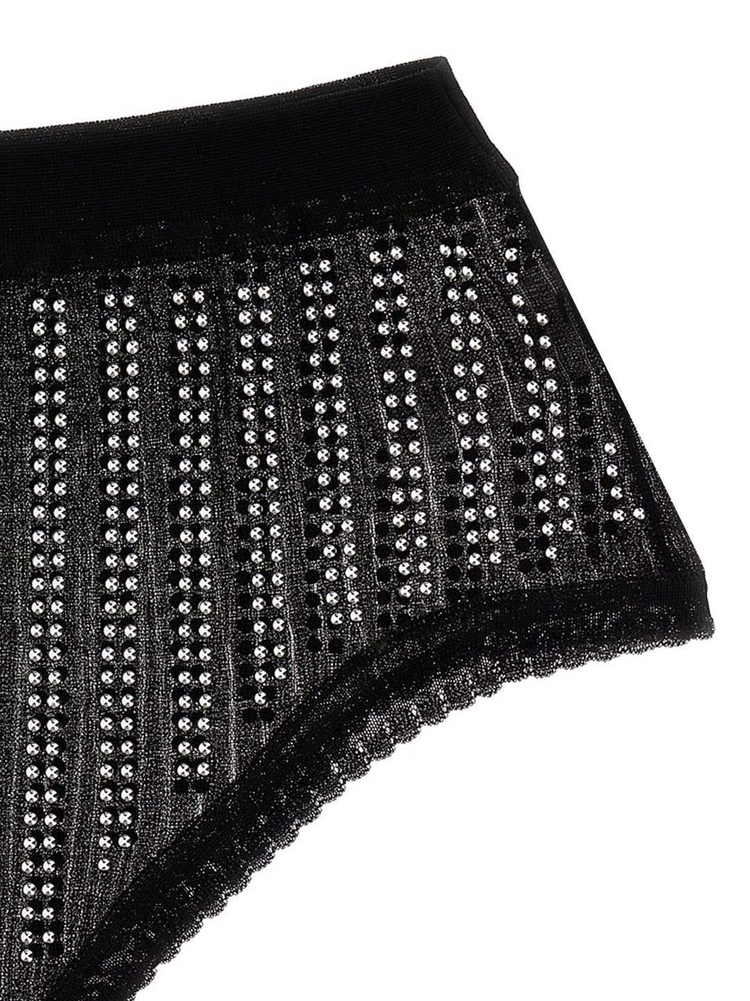 Studded Briefs Underwear, Body Black