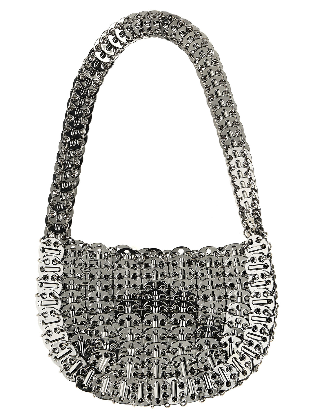 Iconic 1969 Moon Shoulder Bags Silver