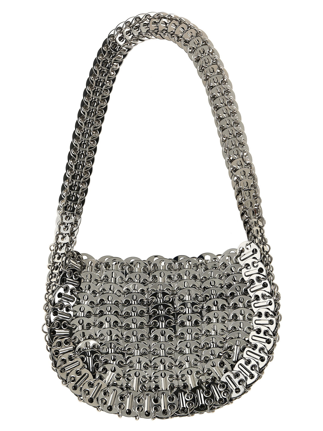 Iconic 1969 Moon Shoulder Bags Silver