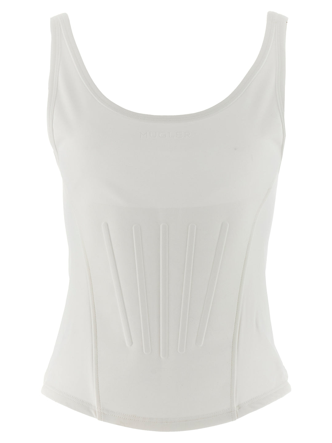 Mugler Corseted Tops - White | 90cd3a098956961e3db857070cdd551651035394