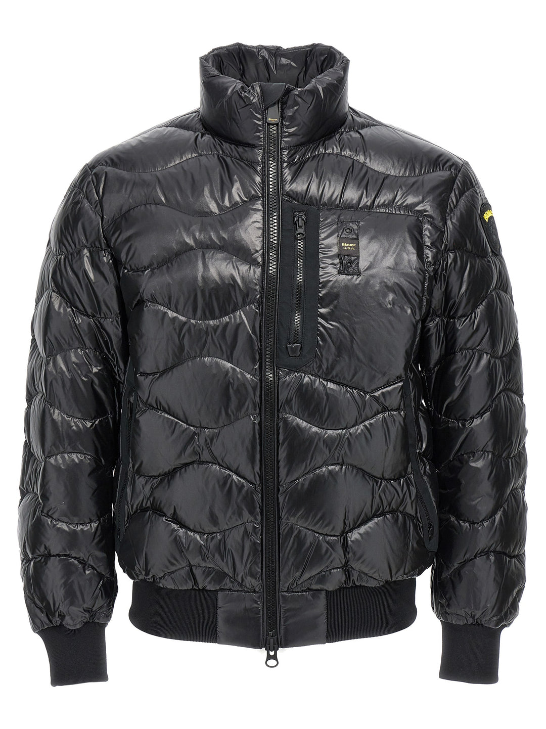 Quilted Down Jacket Casual Jackets, Parka Black