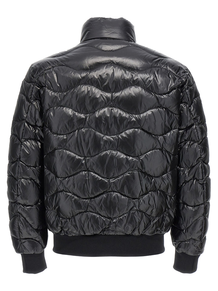 Quilted Down Jacket Casual Jackets, Parka Black