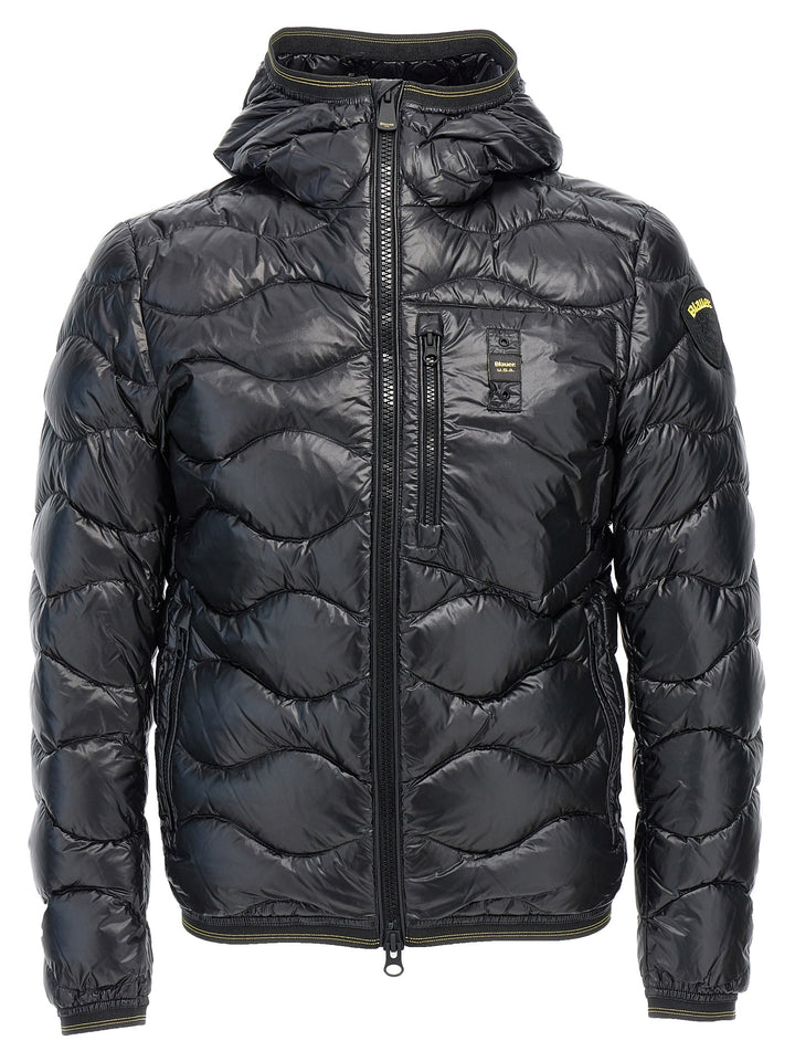 Quilted Down Jacket Casual Jackets, Parka Black