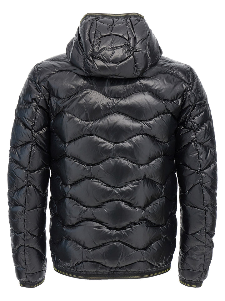 Quilted Down Jacket Casual Jackets, Parka Black