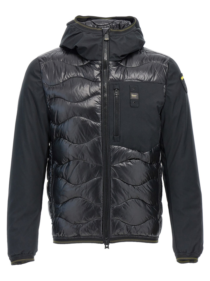 Quilted Down Jacket Casual Jackets, Parka Black