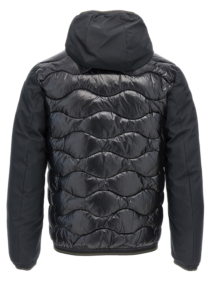 Quilted Down Jacket Casual Jackets, Parka Black