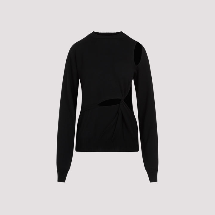 Sportmax Pullover - Black | 040b5d6b9ba477e9013649a950fe5770cd953e97