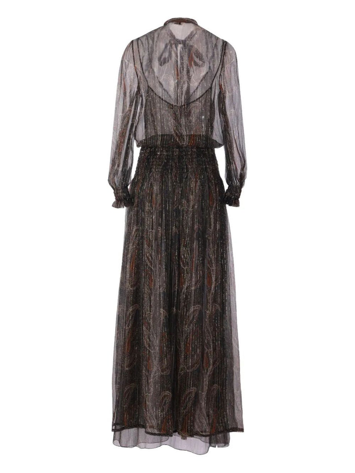 Saint Laurent Paris Long dresses - Brown | 3d0af585d34505521c6dab1850dfc96927518779