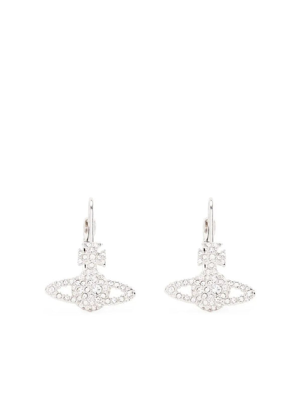 Grace Orb Crystal Drop Earrings