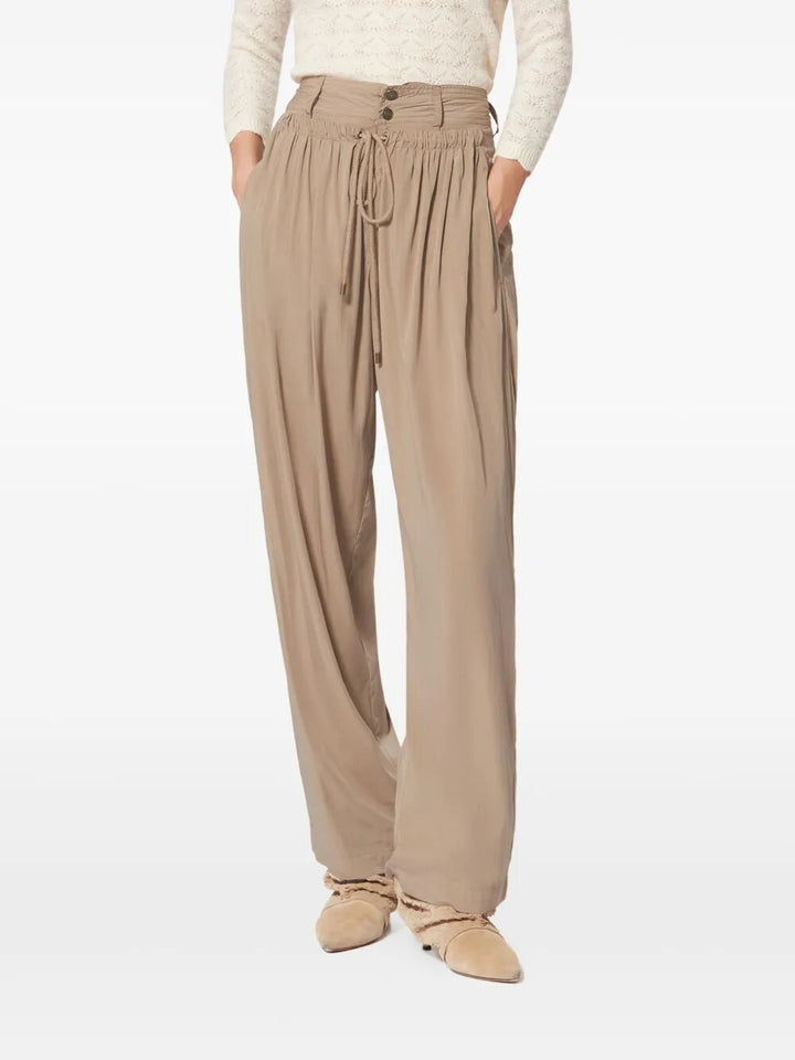 Isabel Marant Wide leg - Nude & Neutrals | dd1eb42cff745ac9a3bfd81f71a63b5fe6902aae