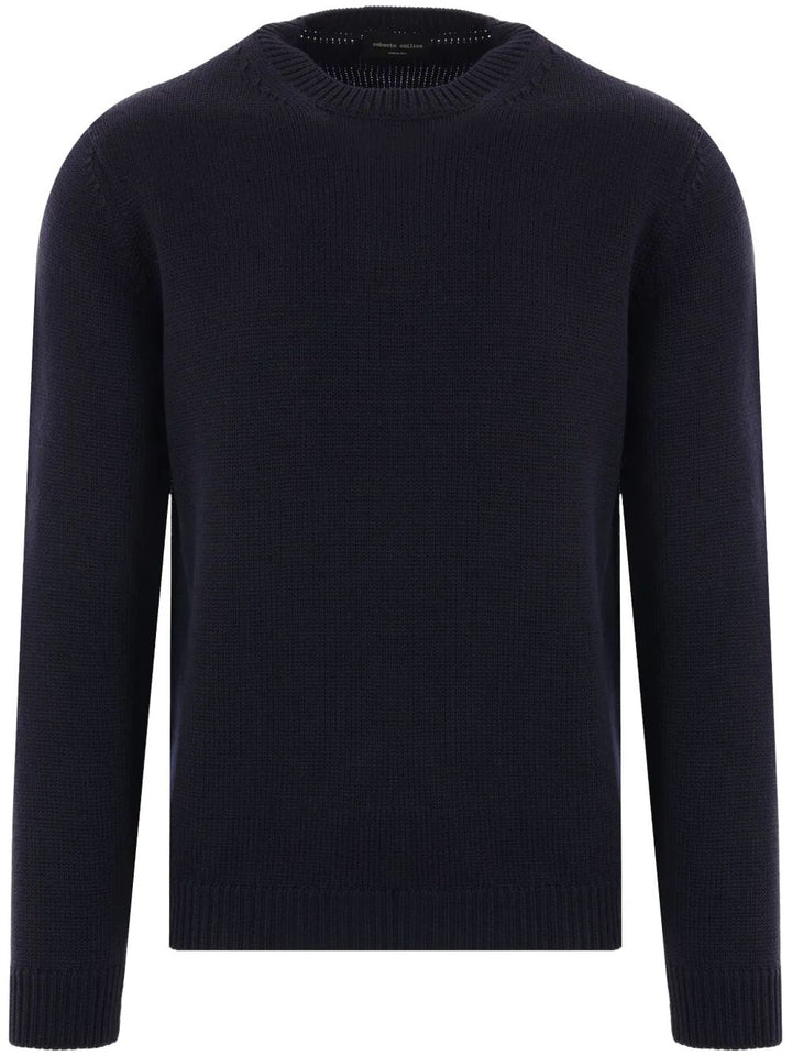 Roberto Collina Pullover - Blue | 668f67a0d33583659033e12ffe93d93134a9b271