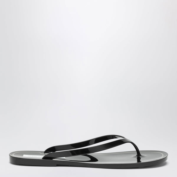 Jo Thong Sandals, Transparent/Black