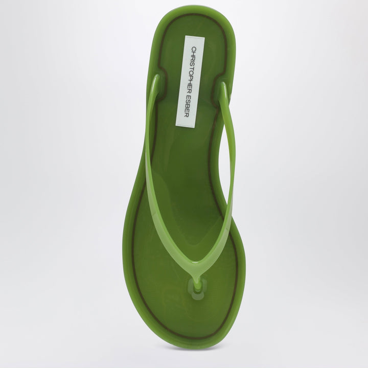 Christopher Esber Shoes - Green | 8e8990b74c381577caf10e96334477ca3e01fbac