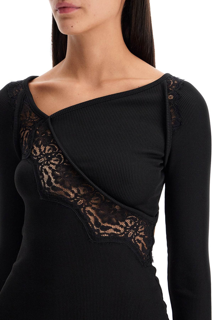 Long Sleeved Top With Lace