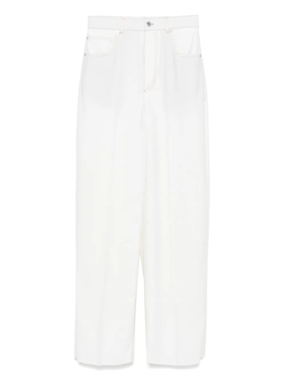 Bottega Veneta PANTALONI - White | a57ca9774bff84f6fd4c1c72bf0d9287d498559b