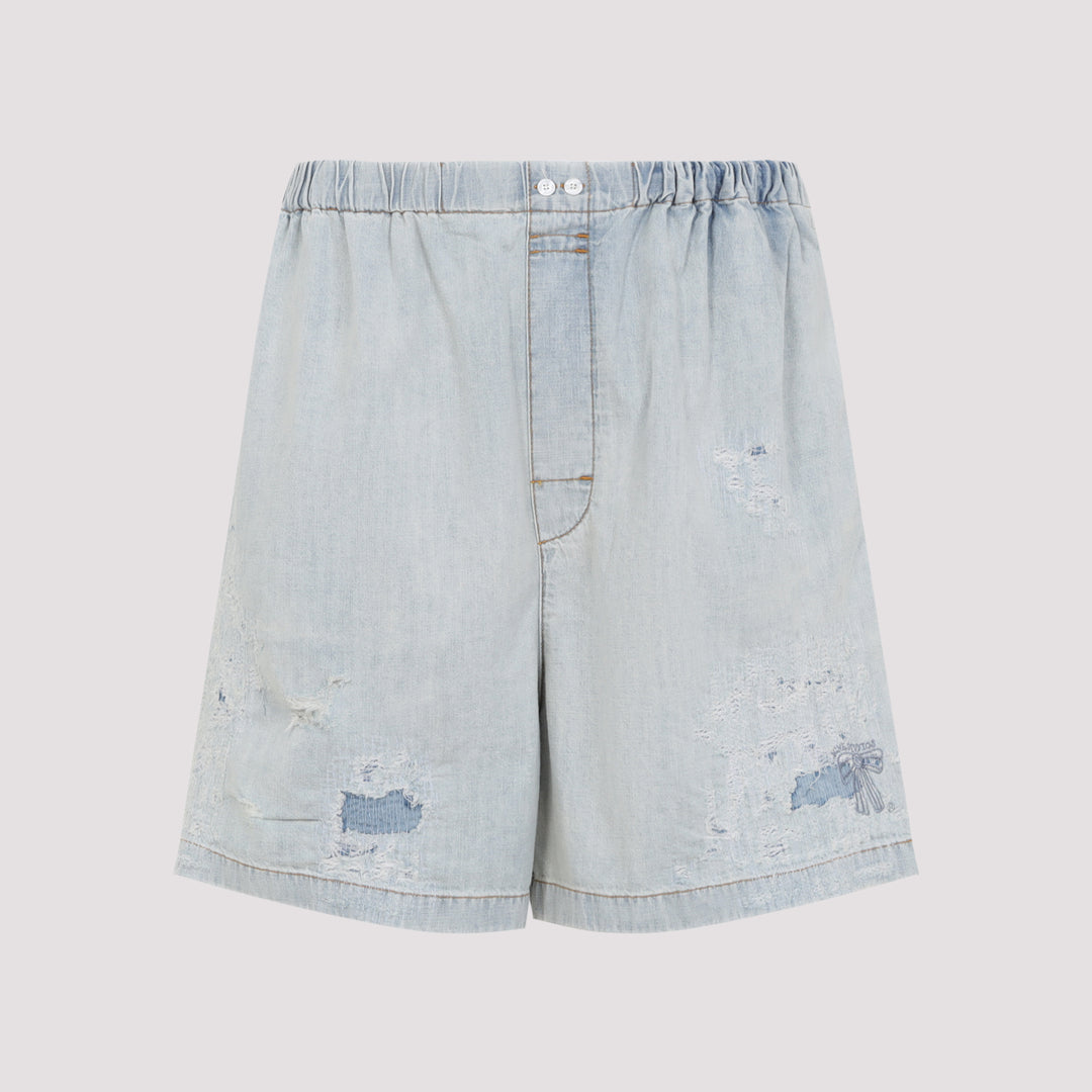 Acne Studios Shorts - Blue | 1e941e461f4547a13520f7cb907388fc57815987